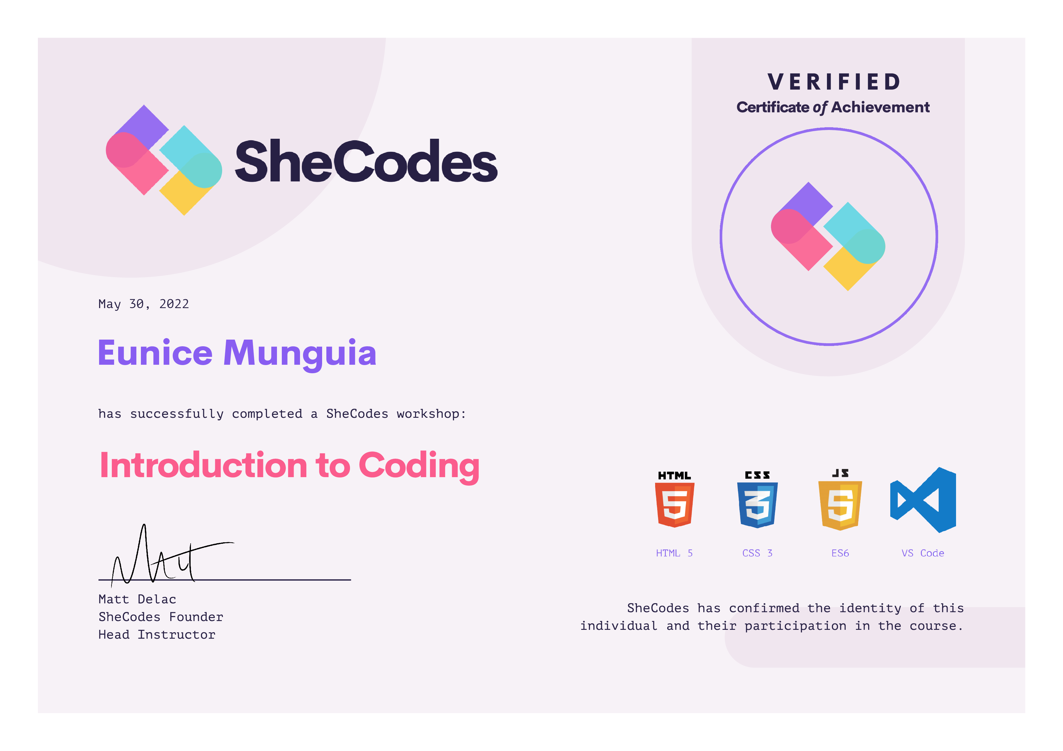 SheCodes Basics